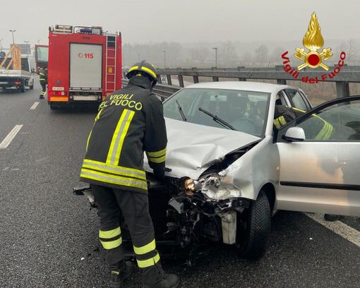 L'incidente di oggi sulla superstrada di Malpensa