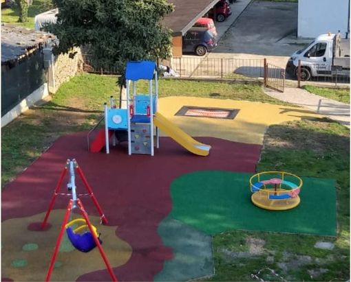 Il parco giochi di Casa Ossola a Leggiuno