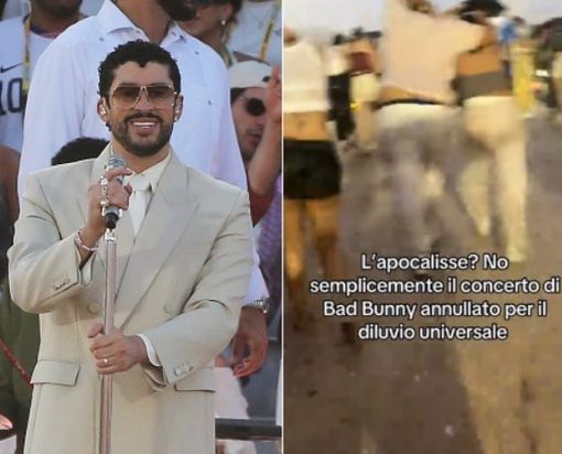 Grandine su Milano, feriti alcuni spettatori al concerto di Bad Bunny