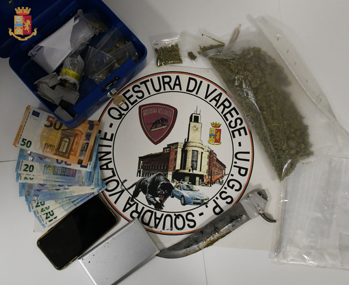 Ventiduenne varesino trovato con la droga davanti alle scuole: arrestato