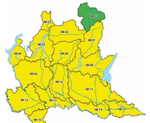 Allerta gialla sul Varesotto per temporali e vento forte