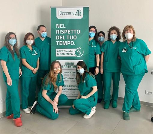 Lo staff dell'assistenza domiciliare di base del Centro Beccaria (servizio a cura di Maurizio Losorgio)
