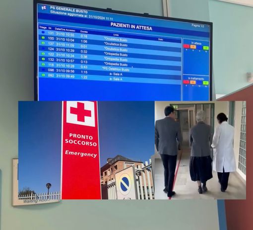 Cinque stanze, dieci postazioni: come cambia il pronto soccorso di Busto