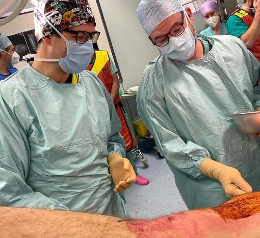 All'Ospedale di Circolo eseguito con successo intervento ortopedico mini-invasivo di alta complessità