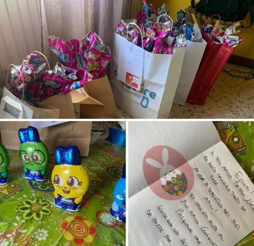 A Samarate non c'è solo Babbo Natale, ma anche Coniglietto Pasquale