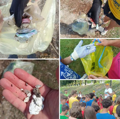 I ragazzi di Angera, Ranco e Taino puliscono la spiaggia La Noce I ragazzi di Angera, Ranco e Taino puliscono la spiaggia La Noce
