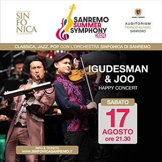Sabato 17 agosto, all'Auditorium Alfano, la classica si trasforma. Due star internazionali ti aspettano con il loro 'Happy Concert' Sabato 17 agosto, all'Auditorium Alfano, la classica si trasforma. Due star internazionali ti aspettano con il loro 'Happy Concert'