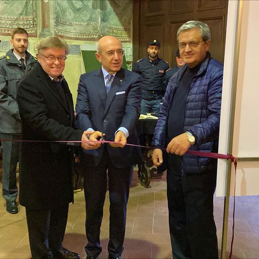 Inaugurata la mostra sul giudice Livatino: «Sapeva di rischiare e sembra avesse rifiutato la scorta»