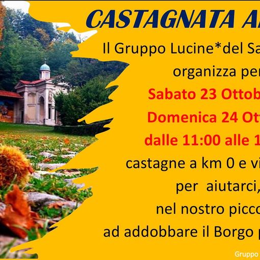 Domani e dopo tutti al Sacro Monte: castagne e vin brulè per accendere il Natale più bello di Varese