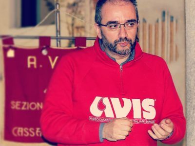 Luca Basile, recentemente eletto alla guida di Avis Provincia di Varese (foto dal sito Avis provinciale)
