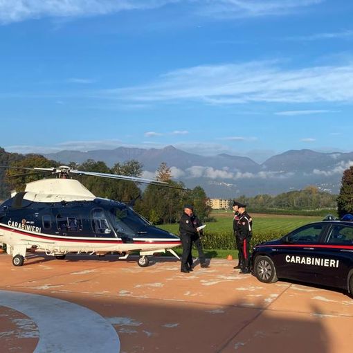 Coltivazione di canapa light, controlli dei carabinieri in Valcuvia: in volo anche l'elicottero