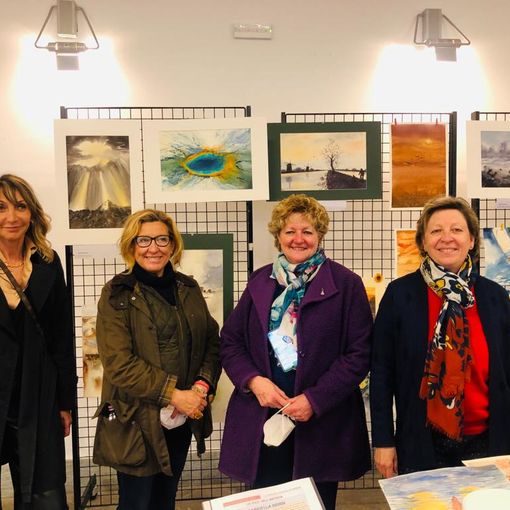 Da sinistra Paola De Bernardi, Daniela Cerana, Paola Surano, Gabriella Biondi