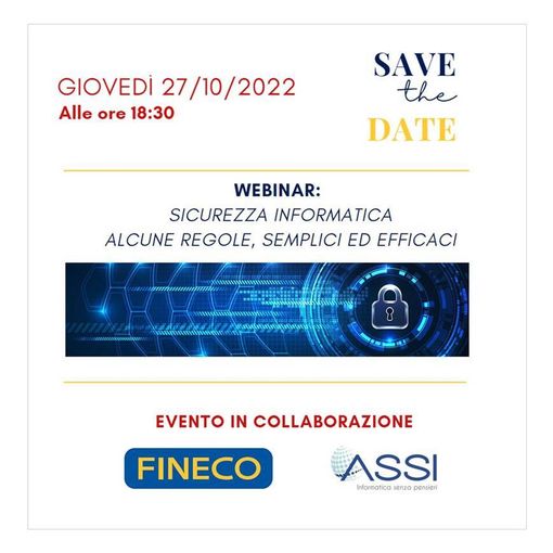 «Come faccio a non prendere un virus su internet?». La risposta nel webinar gratuito Fineco-Assi