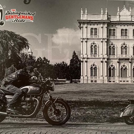 Tutti in moto verso Ville Ponti per un evento... con i baffi. Fabio Lunghi: «In sella con 350 riders per esaltare bellezza e cuore del territorio»