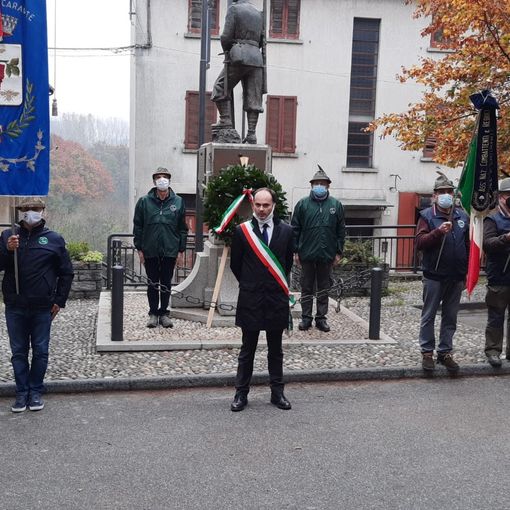 Il 4 novembre del sindaco di Caravate, in piazza e nelle scuole incontrando i bambini