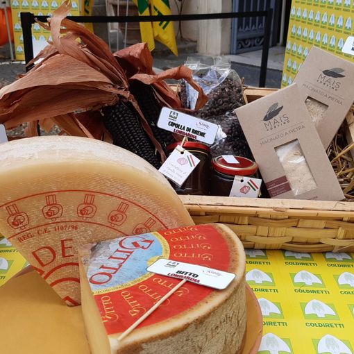 Tra i prodotti contadini salvati dalla pandemia in mostra a Roma anche i formaggi di capra Varzaschese dell'Alto Varesotto