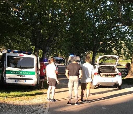 I soccorsi dopo l'incidente del maggio 2021
