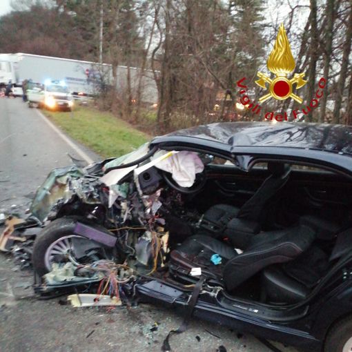 Le immagini dell'incidente