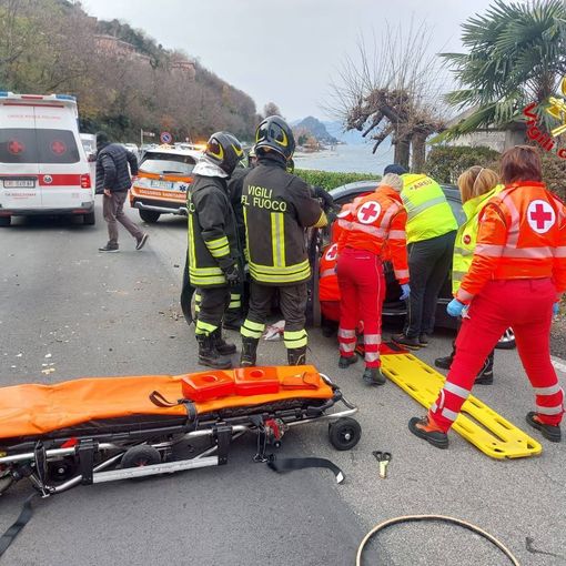 I soccorritori sul posto
