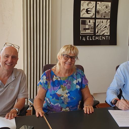 Paolo Introini, Farmacia Introini srl, Daniela Foglia, presidente Cooperativa Il Melo e Mario Montonati, “Giovanni Clerici &amp; Figli spa”