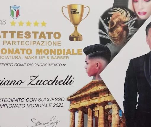 Mondiali di acconciatura, make up e barberia: nei primi dodici c'è anche &quot;Tiziano Style&quot; di Germignaga