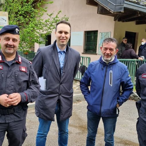 Il sopralluogo di questa mattina alla Funivia di Monteviasco