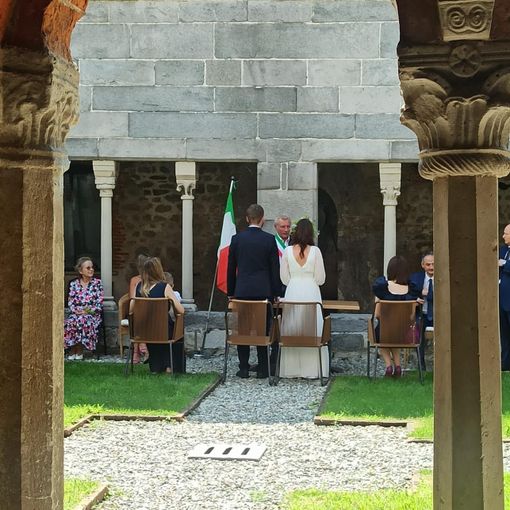 Il primo matrimonio della storia al Chiostro di Voltorre non si scorda mai