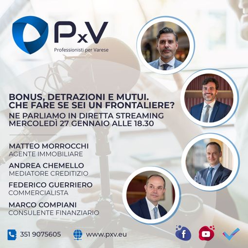 Frontalieri: cosa fare con bonus, detrazioni e mutui? L’opinione e i consigli di quattro esperti