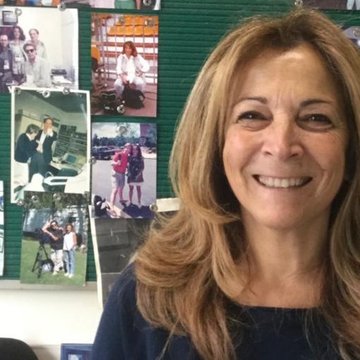 La giornalista sportiva Donatella Scarnati