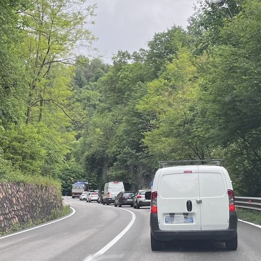 Le code provocate dal secondo incidente in Valganna