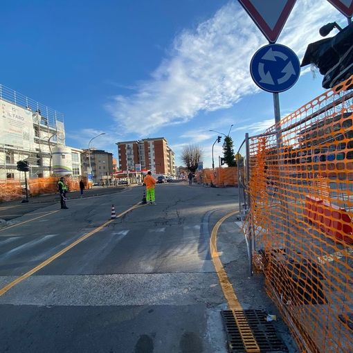 Largo Flaiano. «Eliminata la coda di ingresso proveniente dall'autostrada»