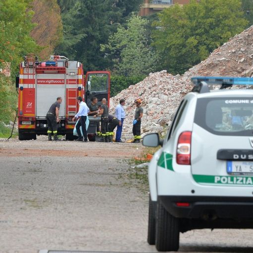 Saronno, cadavere di uomo trovato all'ex Cantoni