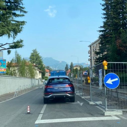 FOTO - La &quot;doppietta&quot; che mette in ginocchio viale Borri