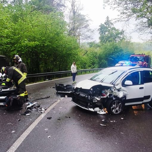 I soccorritori sul luogo dell'incidente