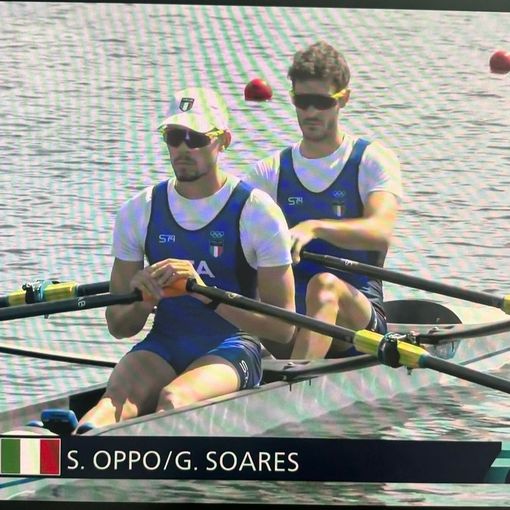 Soares e Oppo al traguardo delle batterie del doppio pesi leggeri maschile