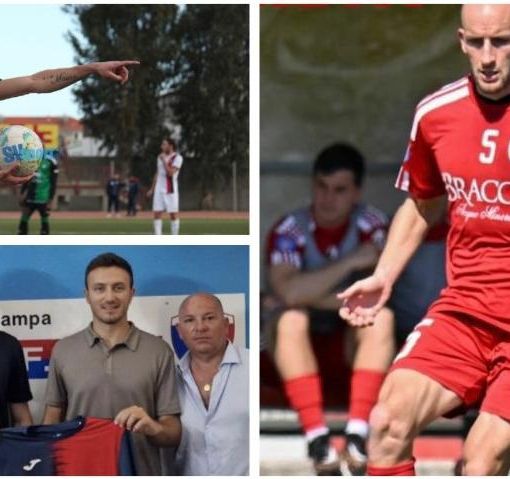 Il Varese accoglie dal Bra Paolo Ropolo (sopra a sinistra), 31 anni, e dal Villa Valle Giusto Priola, a destra, 34 anni, e saluta Niccolò Cottarelli, 26 anni e 7 gol nell'ultima stagione, presentato oggi dal Vado (qui sopra)