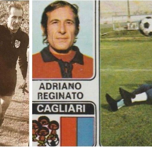 Adriano Reginato, classe 1937, a sinistra com Gigi Riva nel Cagliari che riscrisse la storia del calcio e riscattò il destino di un'Isola