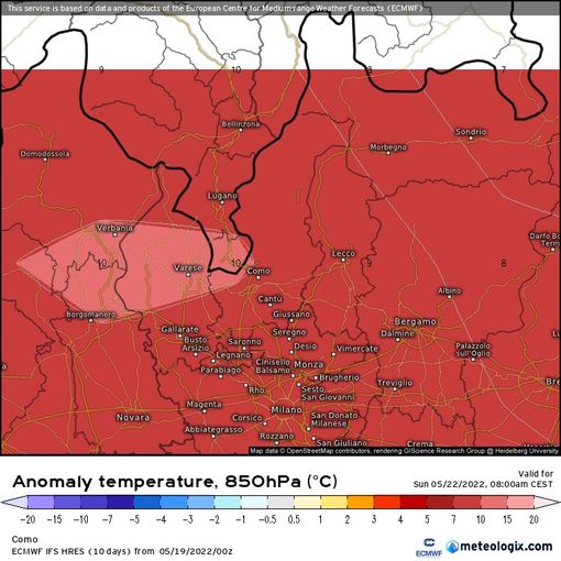 Weekend africano a 32 gradi: vacillerà il record storico di caldo a maggio. Da lunedì e soprattutto martedì temporali violenti