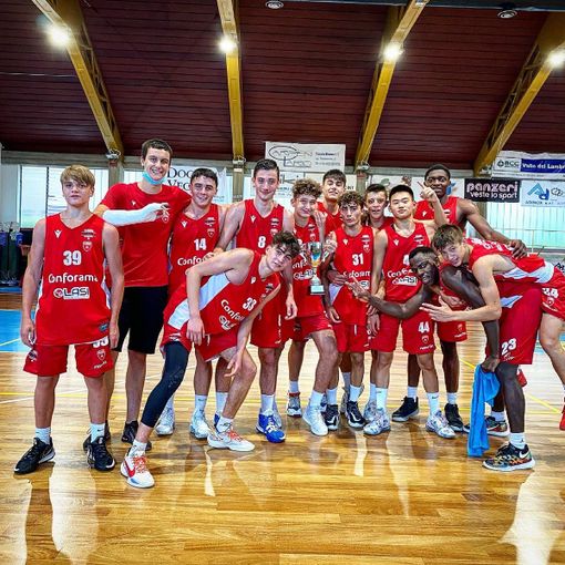 Cantù battuta: l’invincibile under 16 biancorossa è campione di Lombardia