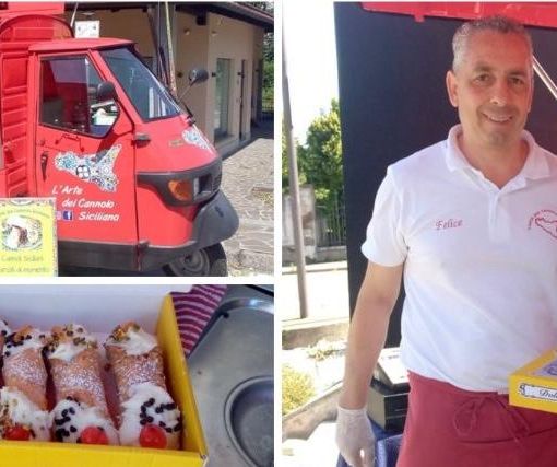 Quell'Ape rossa in giro per Varese e un cannolo che rende Felice
