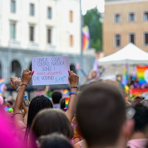 I leghisti Angei e Bison: «Varese Pride gioiosa sagra di paese, immagini ed eccessi grotteschi. Quali diritti vengono richiesti?»