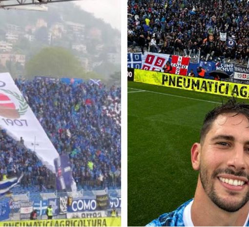 Curva stracolma e selfie vittoria per Goldaniga (foto tratte dalla pagina Facebook di Como 1907)