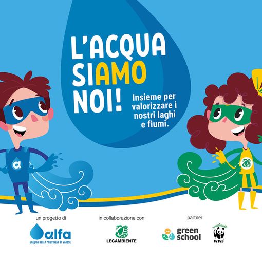 “L’acqua siamo noi” arriva lungo il Ceresio