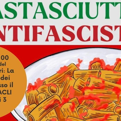 Pastasciutta antifascista sabato 27 al Borgo Olonese di Induno
