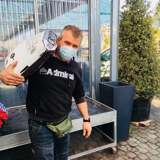 IN PRIMA LINEA. Renato Pozzi: «Varese è la Città Giardino e non può sfiorire. Se i clienti non possono venire da noi, andiamo noi da loro con fiori e semenze» (VIDEO)