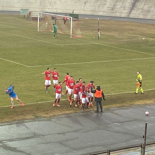 La gioia dopo il gol di Otelè è durata poco