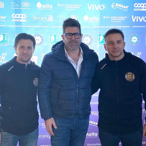Michael Mazzacane, Carlo Bino e coach Claude Devèze