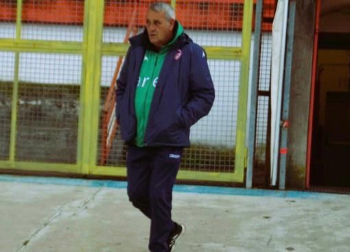 Corrado Cotta e il Varese ai saluti (foto Ezio Macchi)