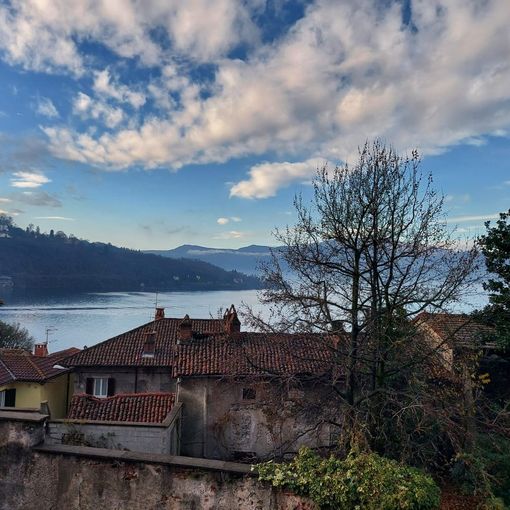 Laveno Mombello vista dall'alto