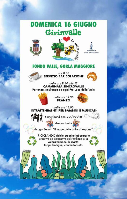 GIRINVALLE. A Gorla Maggiore è una gran festa domenicale
